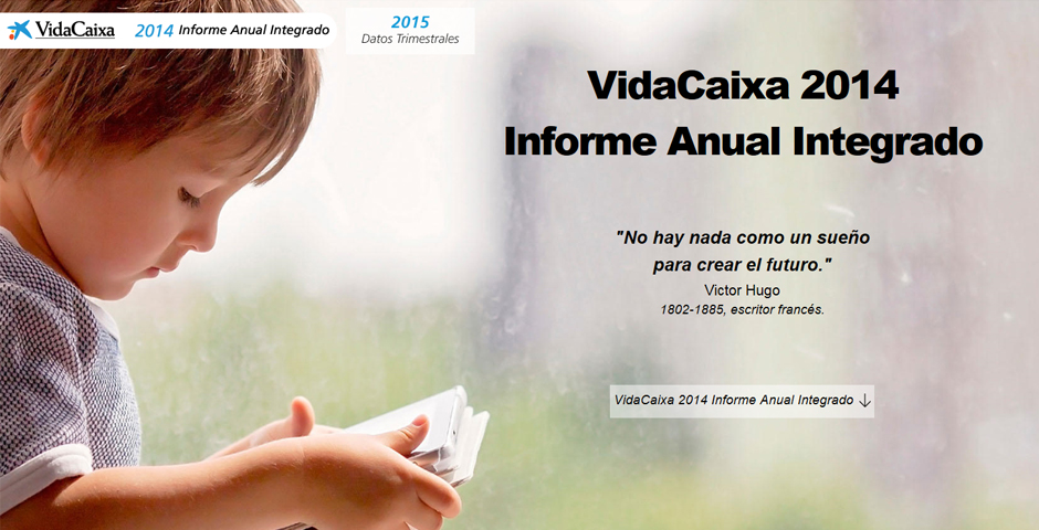 informe anual vidacaixa2014
