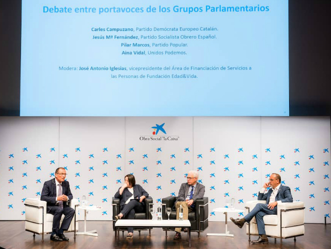 Portavoces de los grupos parlamentarios del Pacto de Toledo protagonizaron un debate sobre pensiones