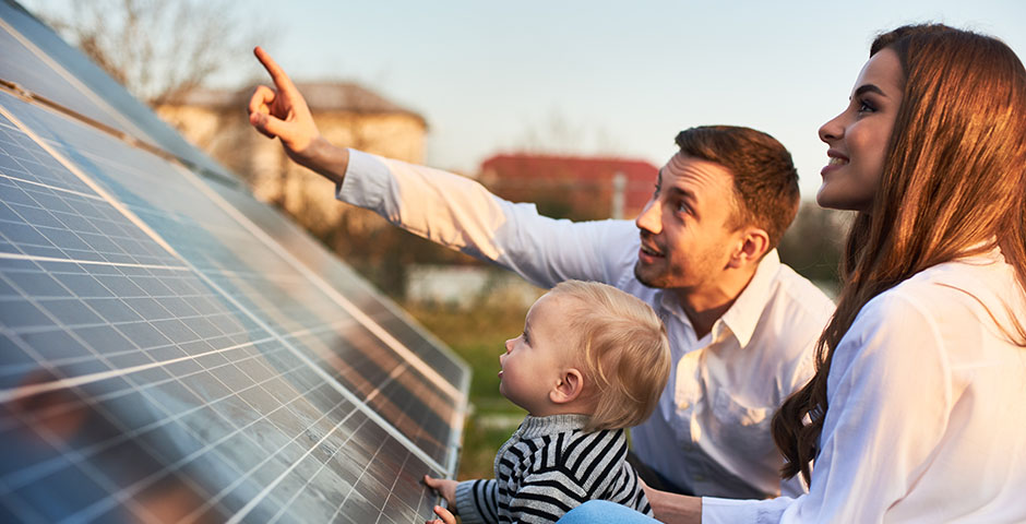 consumo y producción de los paneles solares