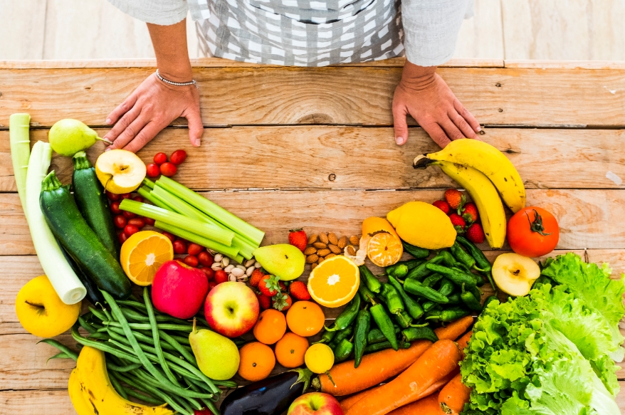 frutas y verduras de temporada